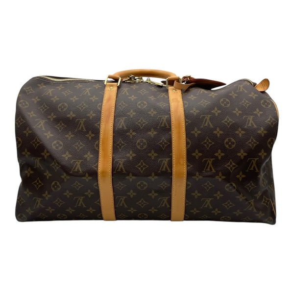 ルイ・ヴィトン LOUIS VUITTON キーポル50 M41426 ブラウン モノグラム ユニセックス ボストンバッグ
