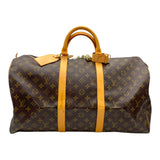 ルイ・ヴィトン LOUIS VUITTON キーポル50 M41426 ブラウン モノグラム ユニセックス ボストンバッグ