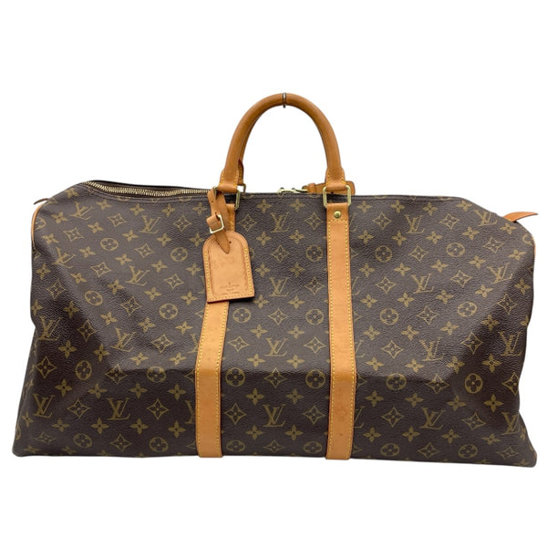 ルイ・ヴィトン LOUIS VUITTON キーポル50 M41426 ブラウン モノグラムキャンバス レディース ボストンバッグ