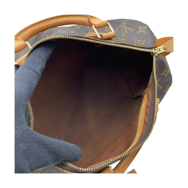 ルイ・ヴィトン LOUIS VUITTON スピーディ30 M41526 ブラウン モノグラムキャンバス レディース ハンドバッグ