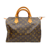 ルイ・ヴィトン LOUIS VUITTON スピーディ30 M41526 ブラウン モノグラムキャンバス レディース ハンドバッグ