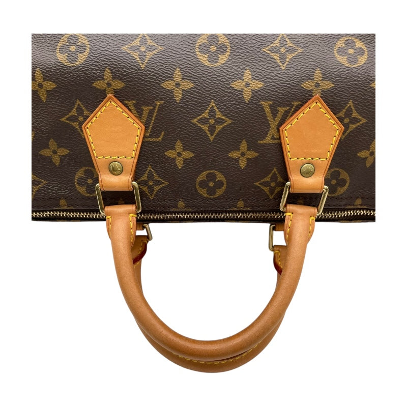 ルイ・ヴィトン LOUIS VUITTON スピーディ30 M41526 ブラウン モノグラムキャンバス レディース ハンドバッグ