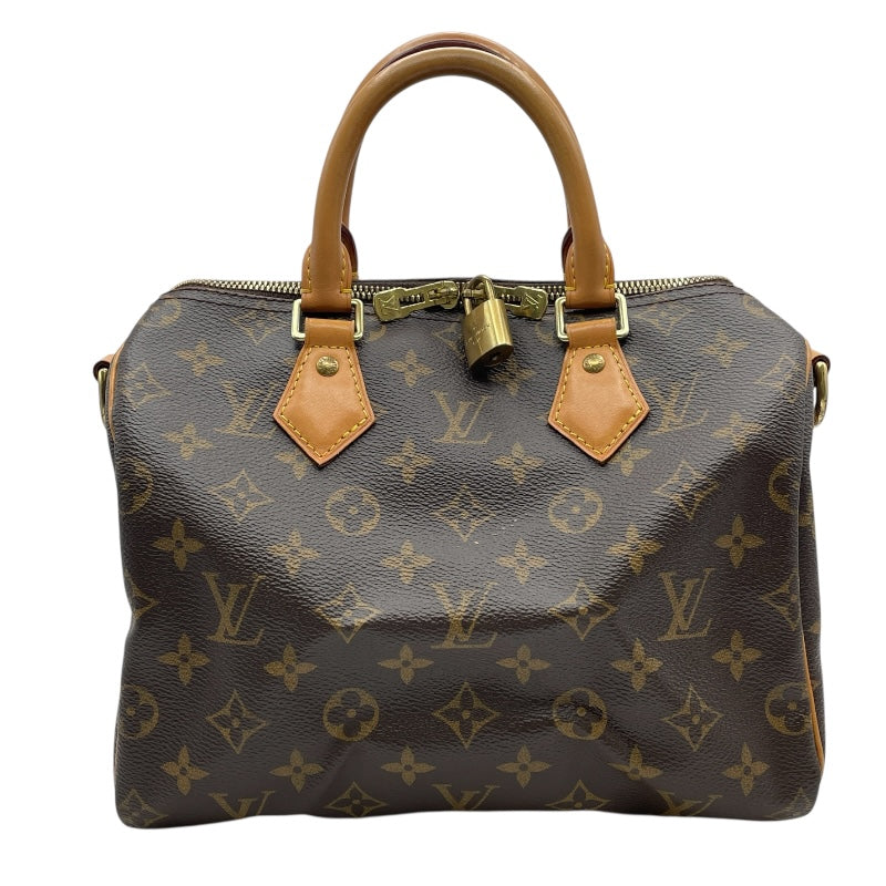ルイ・ヴィトン LOUIS VUITTON スピーディ・バンドリエール25 M41113 ブラウン モノグラムキャンバス レディース ショルダーバッグ