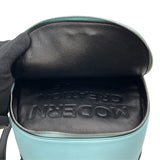 エム・シー・エム MCM スタッズバックバックミニ ライトブルー レザー レディース リュック・デイパック