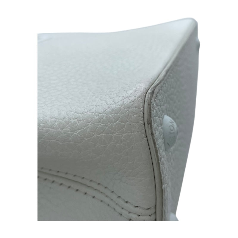 ルイ・ヴィトン LOUIS VUITTON カプシーヌMINI M53960 ホワイト トリヨン レディース ショルダーバッグ