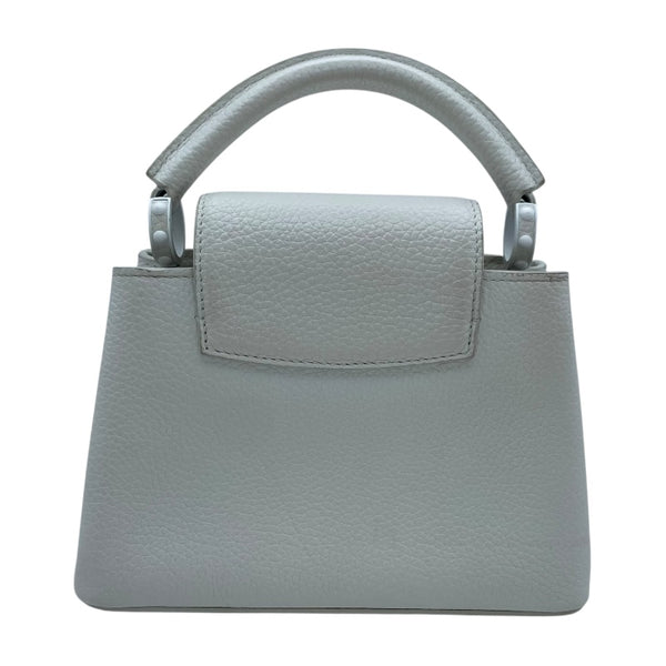 ルイ・ヴィトン LOUIS VUITTON カプシーヌMINI M53960 ホワイト トリヨン レディース ショルダーバッグ