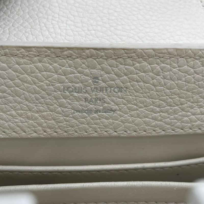 ルイ・ヴィトン LOUIS VUITTON カプシーヌMINI M53960 ホワイト トリヨン レディース ショルダーバッグ