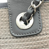 シャネル CHANEL ドーヴィルMM A67001 ブラウン SV金具 キャンバス レディース ハンドバッグ