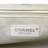 シャネル CHANEL ドーヴィルMM A67001 ブラウン SV金具 キャンバス レディース ハンドバッグ