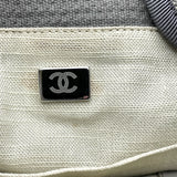シャネル CHANEL ドーヴィルMM A67001 ブラウン SV金具 キャンバス レディース ハンドバッグ