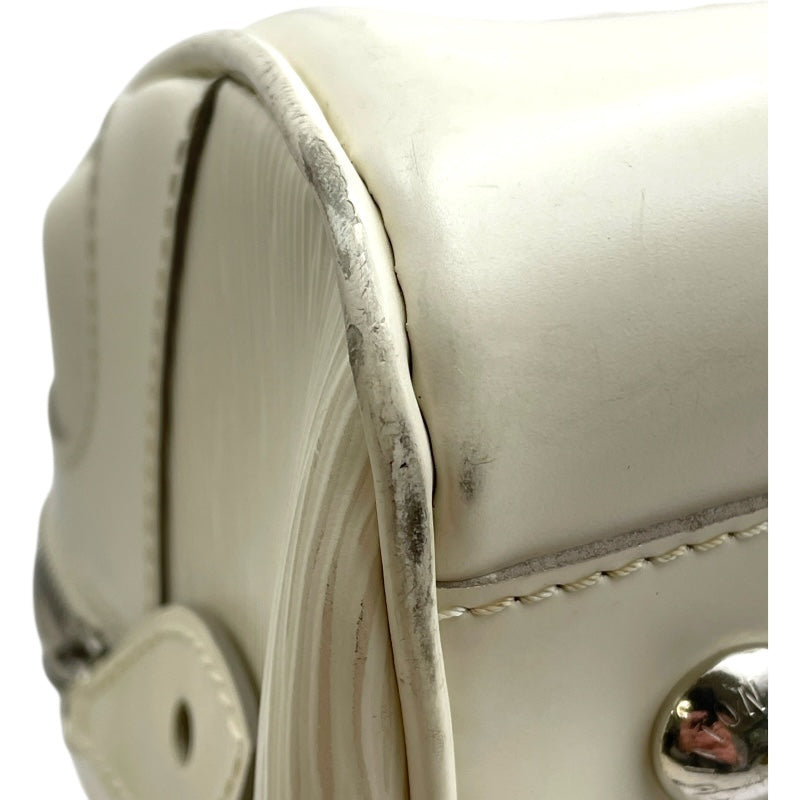 ルイ・ヴィトン LOUIS VUITTON ボーリングモンテーニュGM M5931J ホワイト エピ レディース ハンドバッグ