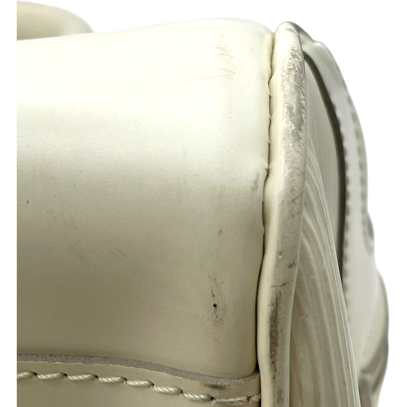 ルイ・ヴィトン LOUIS VUITTON ボーリングモンテーニュGM M5931J ホワイト エピ レディース ハンドバッグ