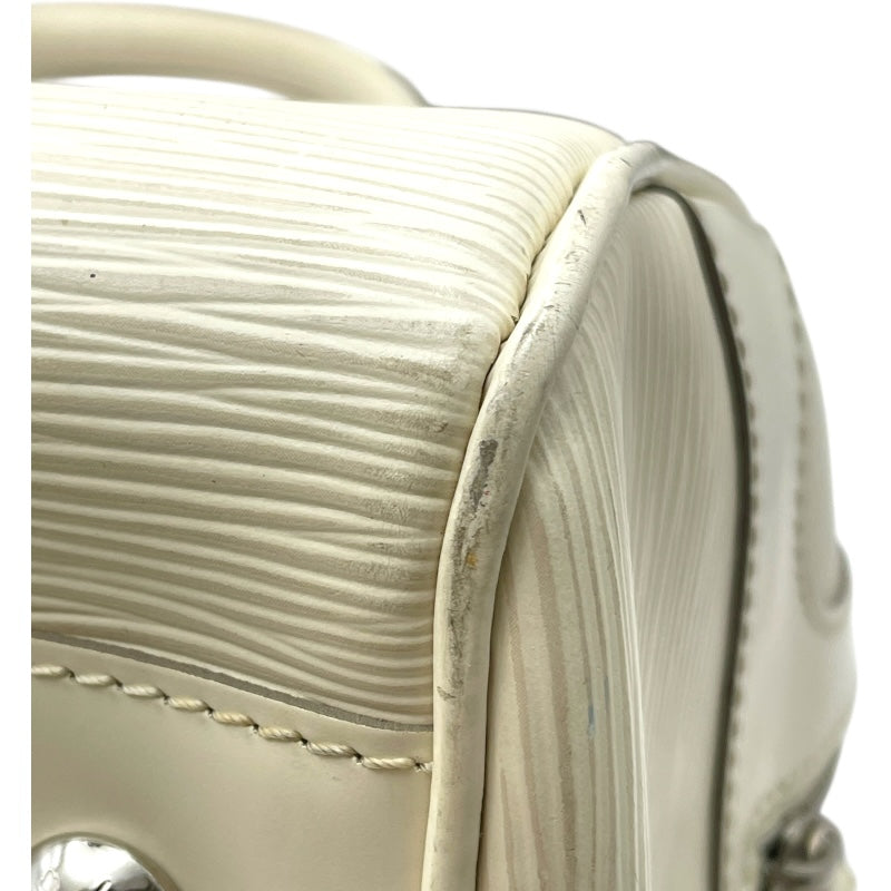 ルイ・ヴィトン LOUIS VUITTON ボーリングモンテーニュGM M5931J ホワイト エピ レディース ハンドバッグ