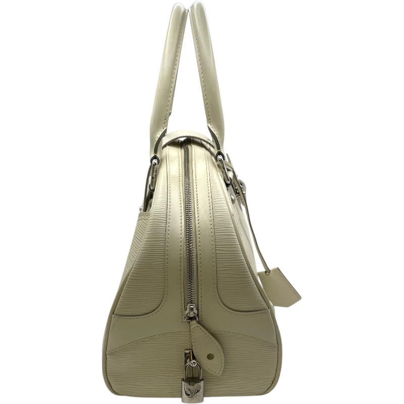 ルイ・ヴィトン LOUIS VUITTON ボーリングモンテーニュGM M5931J ホワイト エピ レディース ハンドバッグ