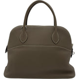 エルメス HERMES ボリード31 □K刻 エトゥープ SV金具 トリヨン レディース ショルダーバッグ