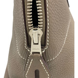 エルメス HERMES ボリード31 □K刻 エトゥープ SV金具 トリヨン レディース ショルダーバッグ
