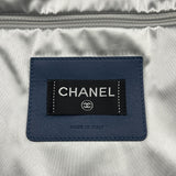 シャネル CHANEL ドゥドーヌバッグ 25番台 ブルー ナイロン レディース トートバッグ