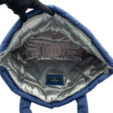 シャネル CHANEL ドゥドーヌバッグ 25番台 ブルー ナイロン レディース トートバッグ
