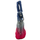 シャネル CHANEL ドゥドーヌバッグ 25番台 ブルー ナイロン レディース トートバッグ