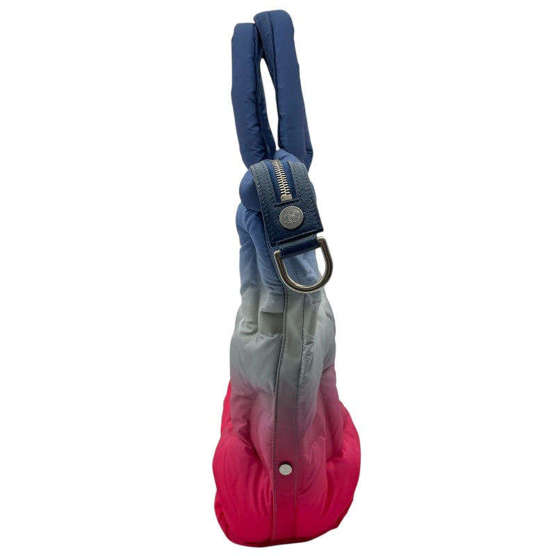 シャネル CHANEL ドゥドーヌバッグ 25番台 ブルー ナイロン レディース トートバッグ