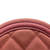 シャネル CHANEL CCフィリグリーチェーンポシェット AP0365 28番台 ピンク GD金具 キャビアスキン レディース ショルダーバッグ