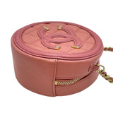 シャネル CHANEL CCフィリグリーチェーンポシェット AP0365 28番台 ピンク GD金具 キャビアスキン レディース ショルダーバッグ