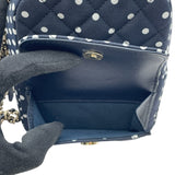 シャネル CHANEL マトラッセバックバック AP3753 ランダムシリアル ネイビー GD金具 キャンバス レディース リュック・デイパック