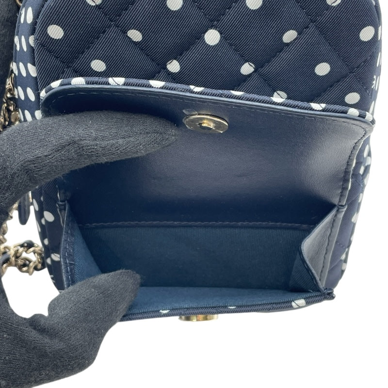 シャネル CHANEL マトラッセバックバック AP3753 ランダムシリアル ネイビー GD金具 キャンバス レディース リュック・デイパック