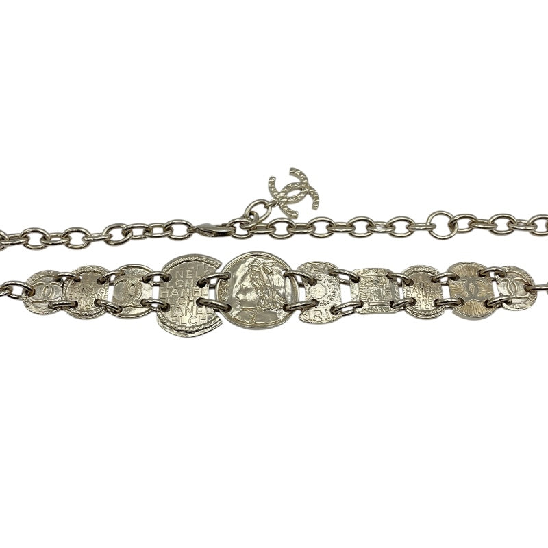 シャネル CHANEL チェーンベルト ゴールド GP レディース ベルト