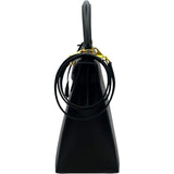 エルメス HERMES ケリー28 外縫い Z刻 ブラック GD金具 エプソン レディース ハンドバッグ