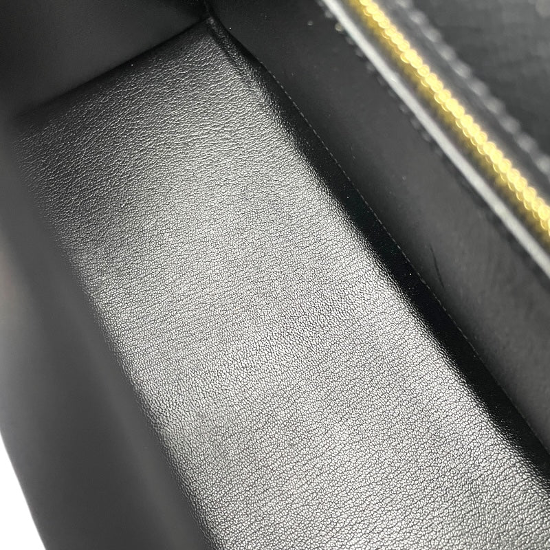 エルメス HERMES ケリー28 外縫い Z刻 ブラック GD金具 エプソン レディース ハンドバッグ