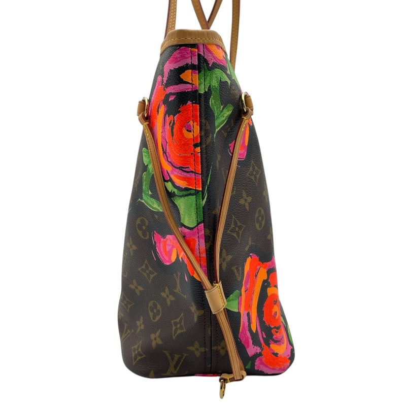 ルイ・ヴィトン LOUIS VUITTON ネヴァーフルMM M48613 ブラウン モノグラム・ローズ レディース トートバッグ