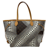 ルイ・ヴィトン LOUIS VUITTON ネヴァーフルMM 草間彌生コラボ M40684 ブラウン モノグラム・ヴェーブ レディース トートバッグ