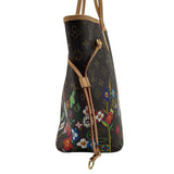 ルイ・ヴィトン LOUIS VUITTON ネヴァーフルMM 村上隆コラボ M13271 ブラウン モノグラムキャンバス レディース トートバッグ