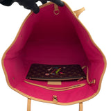 ルイ・ヴィトン LOUIS VUITTON ネヴァーフルMM 村上隆コラボ M13271 ブラウン モノグラムキャンバス レディース トートバッグ