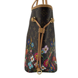 ルイ・ヴィトン LOUIS VUITTON ネヴァーフルMM 村上隆コラボ M13271 ブラウン モノグラムキャンバス レディース トートバッグ