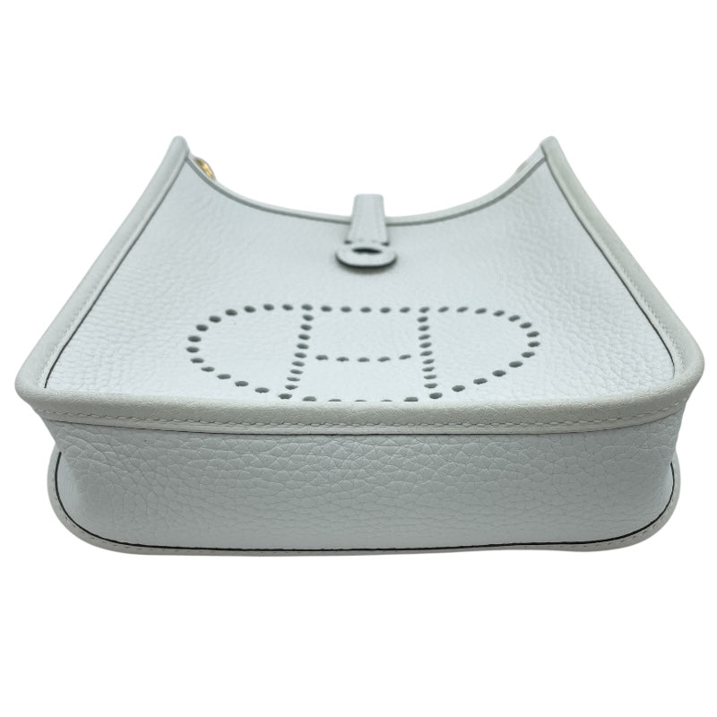 エルメス HERMES エヴリンTPM B刻 ニューホワイト GD金具 トリヨン レディース ショルダーバッグ