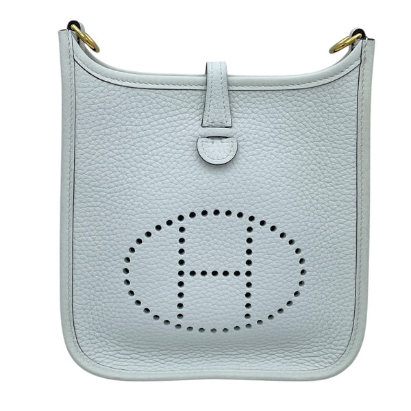 エルメス HERMES エヴリンTPM B刻 ニューホワイト GD金具 トリヨン レディース ショルダーバッグ