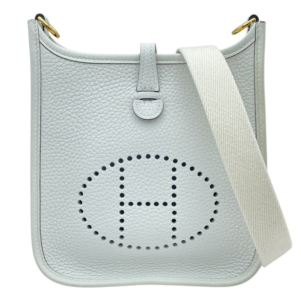 エルメス HERMES エヴリンTPM B刻 ニューホワイト GD金具 トリヨン レディース ショルダーバッグ