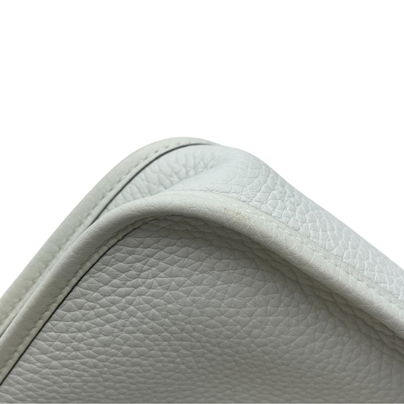 エルメス HERMES エヴリンTPM B刻 ニューホワイト GD金具 トリヨン レディース ショルダーバッグ