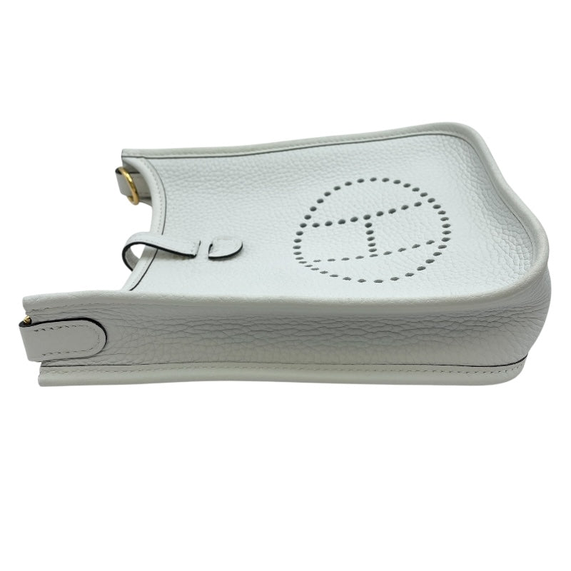 エルメス HERMES エヴリンTPM B刻 ニューホワイト GD金具 トリヨン レディース ショルダーバッグ