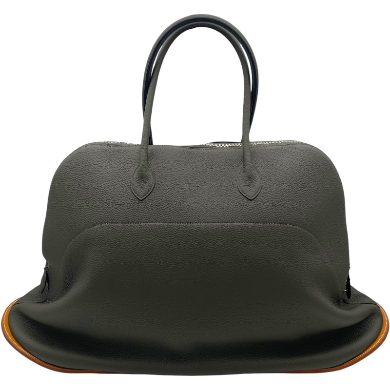 エルメス HERMES ボリードスケート65 B刻 ヴェールグリス SV金具 トゴ メンズ ショルダーバッグ