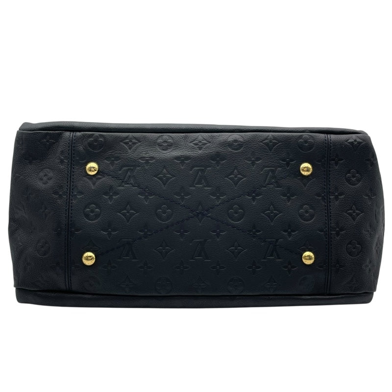 ルイ・ヴィトン LOUIS VUITTON アーツィーMM M93448 ブラック モノグラム・アンプラント レディース ショルダーバッグ