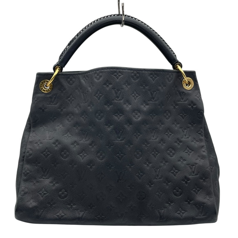 ルイ・ヴィトン LOUIS VUITTON アーツィーMM M93448 ブラック モノグラム・アンプラント レディース ショルダーバッグ