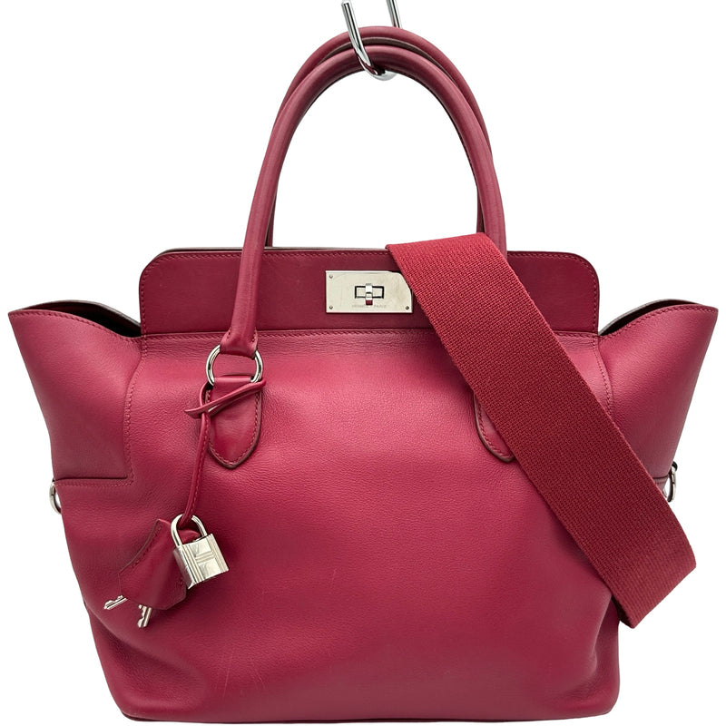 エルメス HERMES ツールボックス26 □P刻印 トスカ/シルバー金具