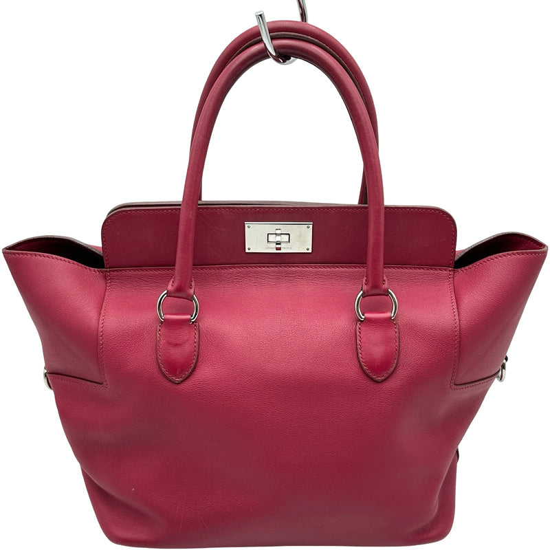 エルメス HERMES ツールボックス26 □P刻印 トスカ/シルバー金具