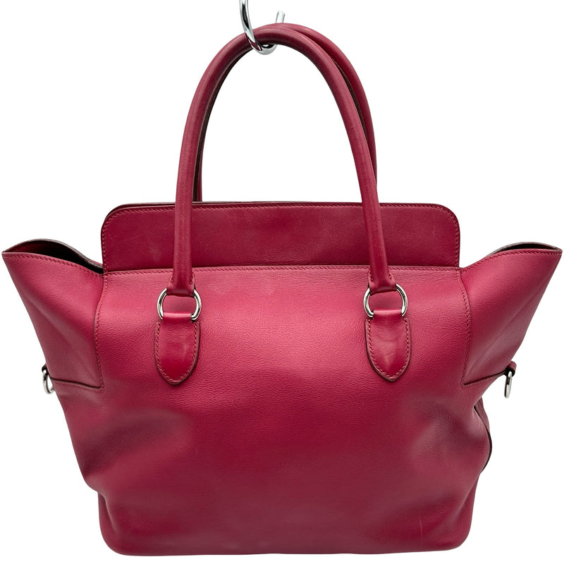 ❣️エルメス❣️HERMESツールボックス26 X刻印　ハンドバッグ【極上美品】 エルメス HERMES ツールボックス26 □P刻印 トスカ/シルバー金具