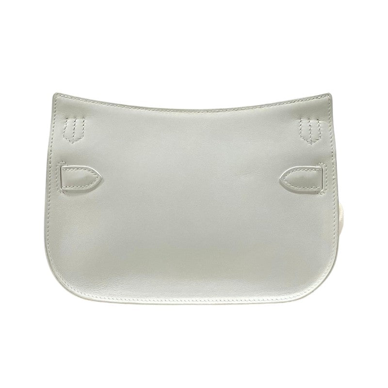 エルメス HERMES ジプシエールミニ W刻 ニューホワイト シルバー金具