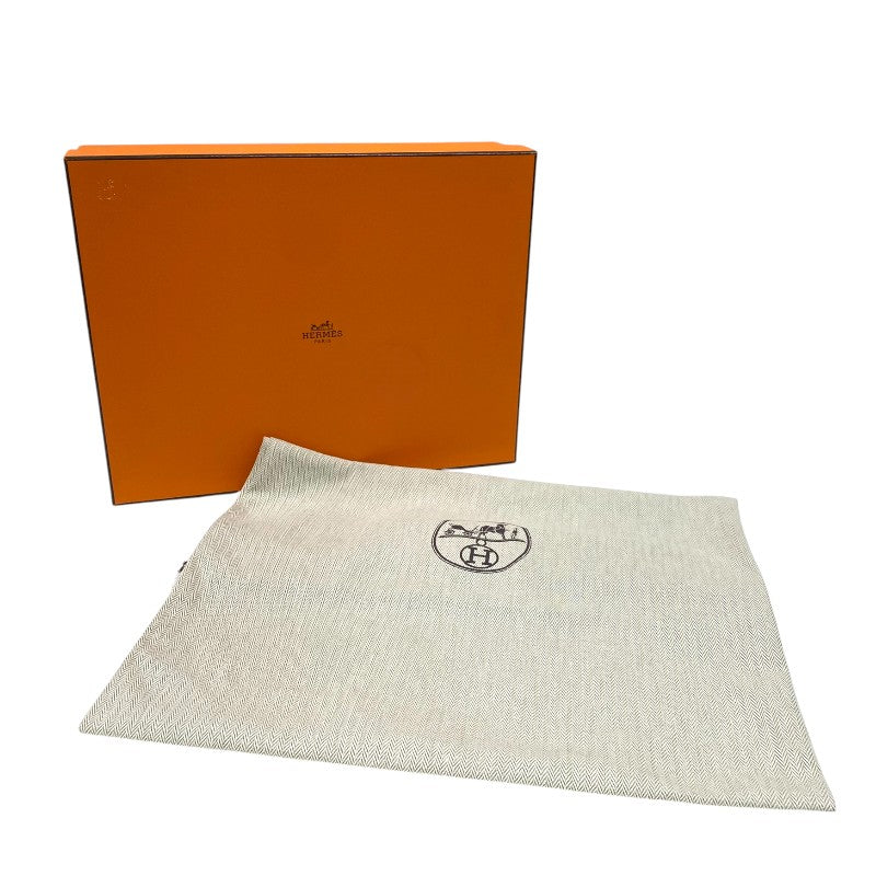 エルメス HERMES ジプシエールミニ W刻 ニューホワイト シルバー金具