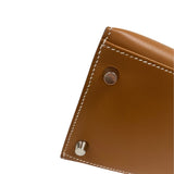 エルメス HERMES ケリー28 外縫い Z刻 ゴールド シルバー金具 マダム レディース ハンドバッグ